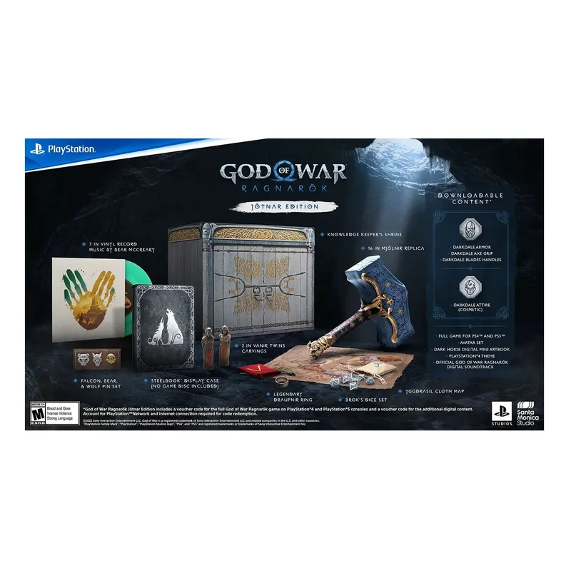SONY - God of War Ragnarok Jotnar Ed - Ps4Ps5 Físico - Sniper