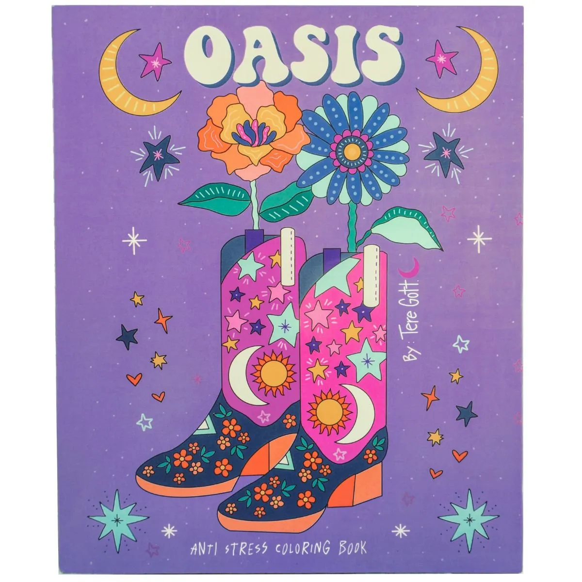 TERE GOTT - Libro para Colorear Oasis de Tere Gott