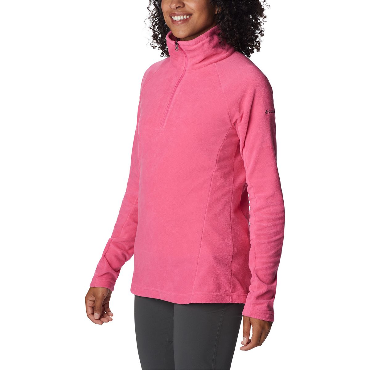 COLUMBIA - Polar Glacial Iv 1/2 Zip Rosado Mujer COLUMBIA