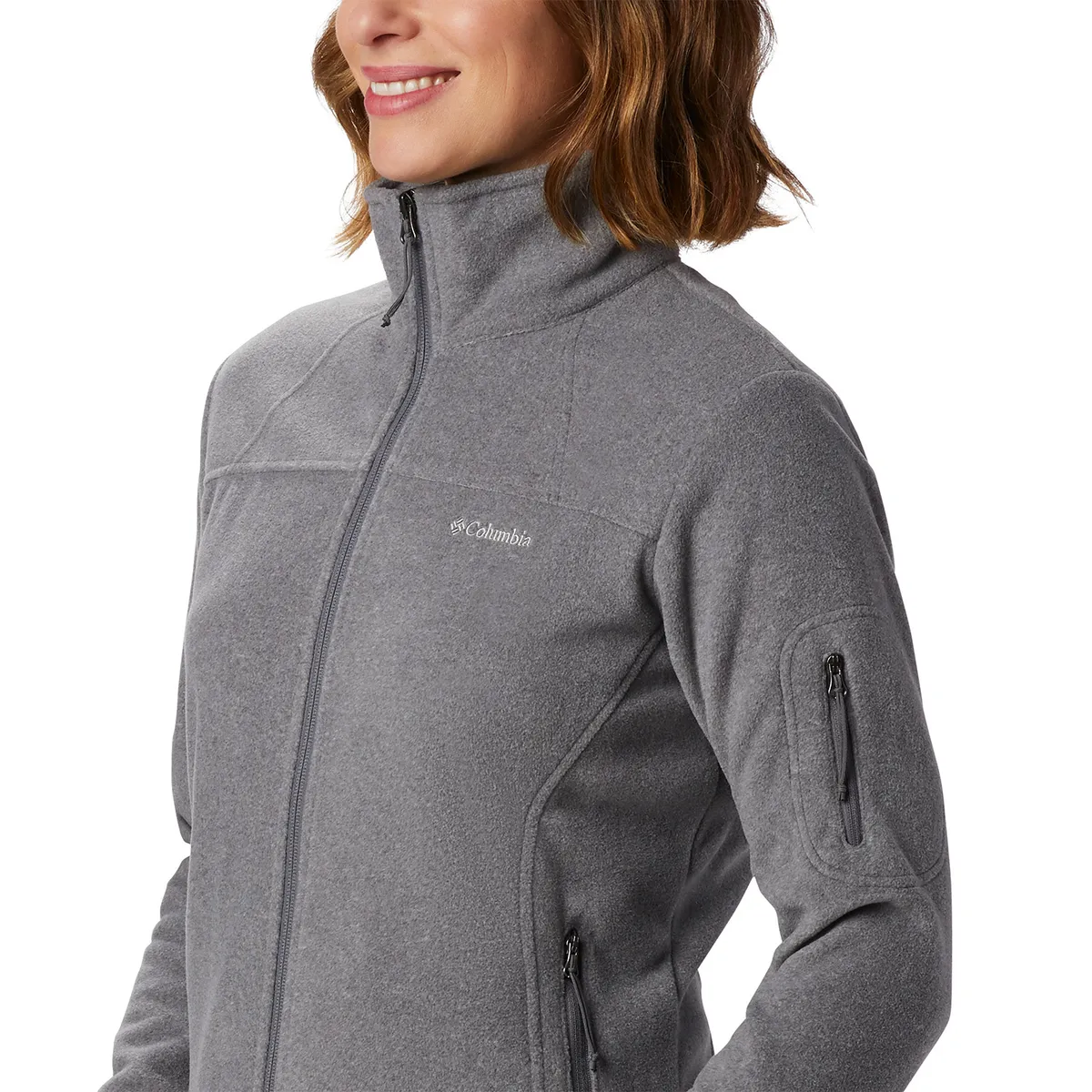 COLUMBIA - Polar Fast Trek II Jacket Gris Mujer COLUMBIA