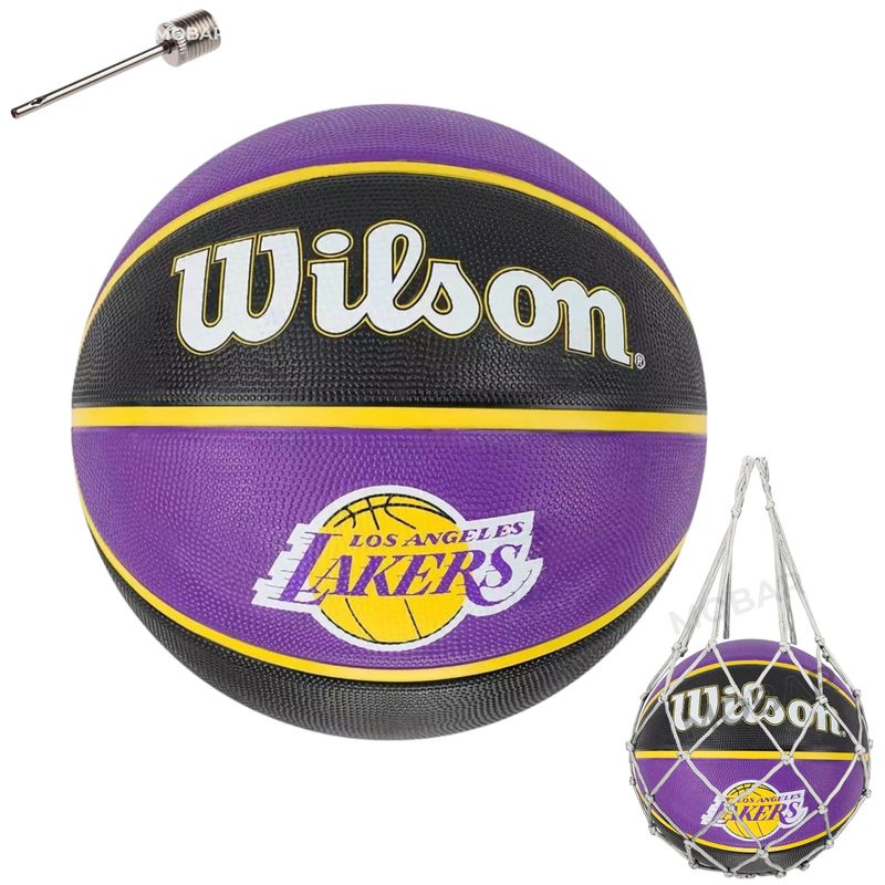 WILSON - Balon Basquetbol Pelota Basketball Wilson Nba La Lakers N°7