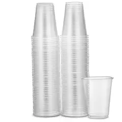 GENERICO - Vaso Plástico Desechable 10 Oz S/tapa 50 Unidades 300 Cc
