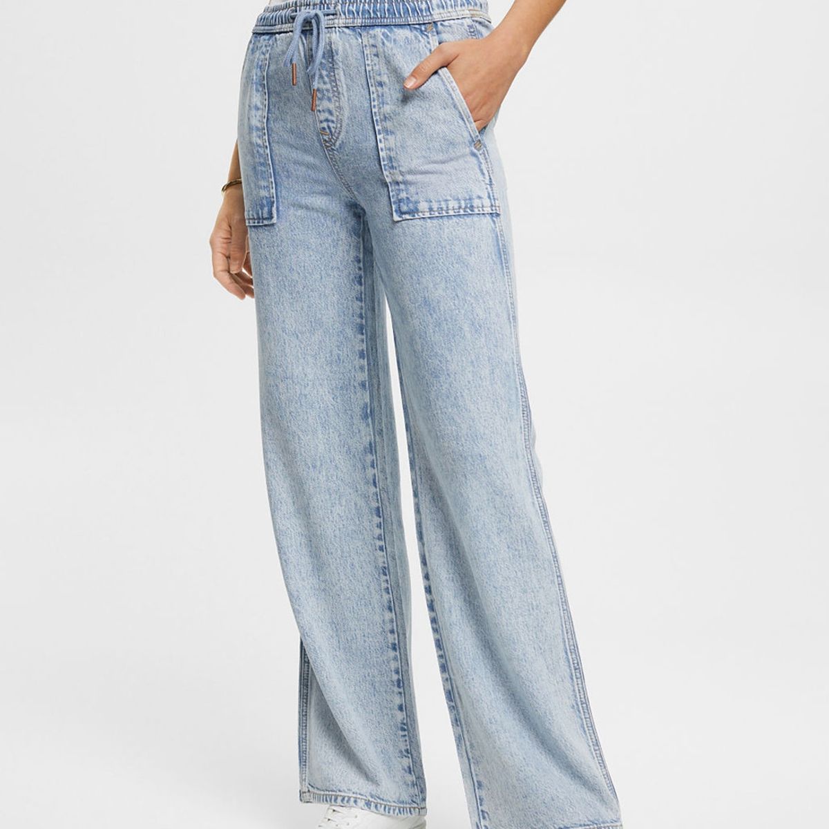 ESPRIT - Jeans De Pierna Ancha Mujer Esprit ESPRIT