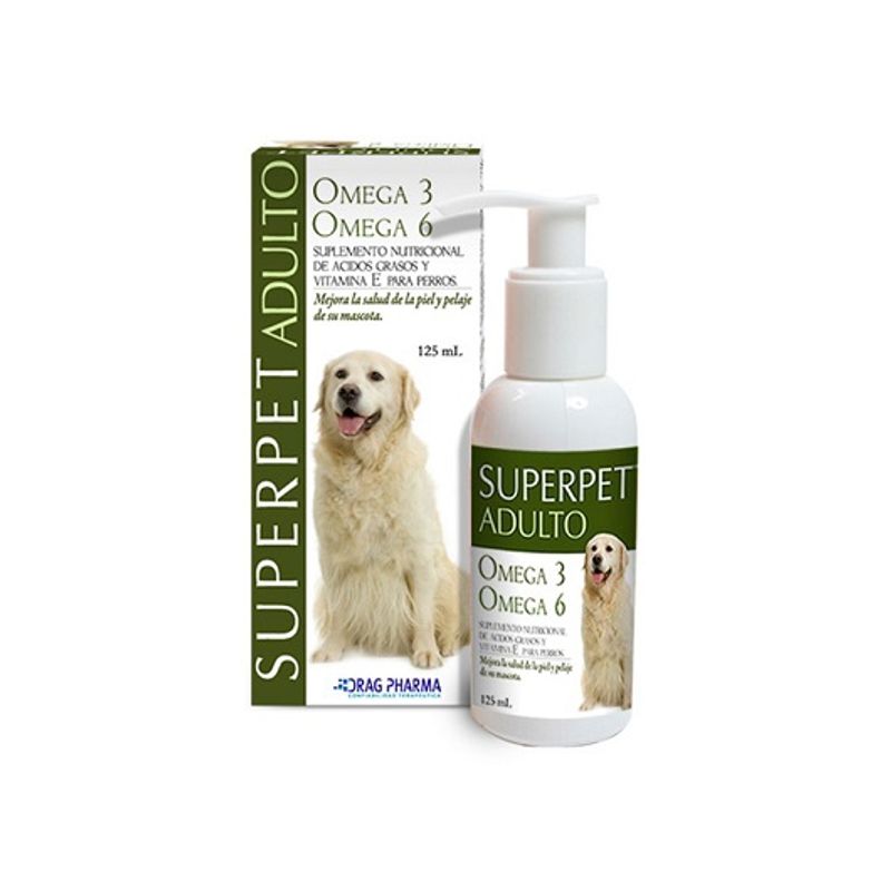 DRAG PHARMA - Suplemento Nutricional Omega Perro Adulto