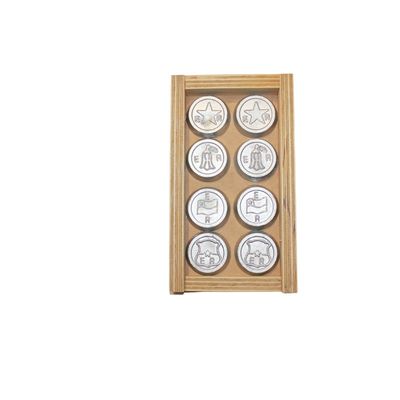 Imagen 2 del producto Caja de Tejos Diferenciados por Jugador