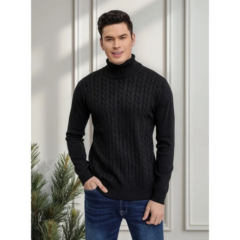 MPROPIA - Sweater Tejido Hombre Cuello Subido Beatle 108