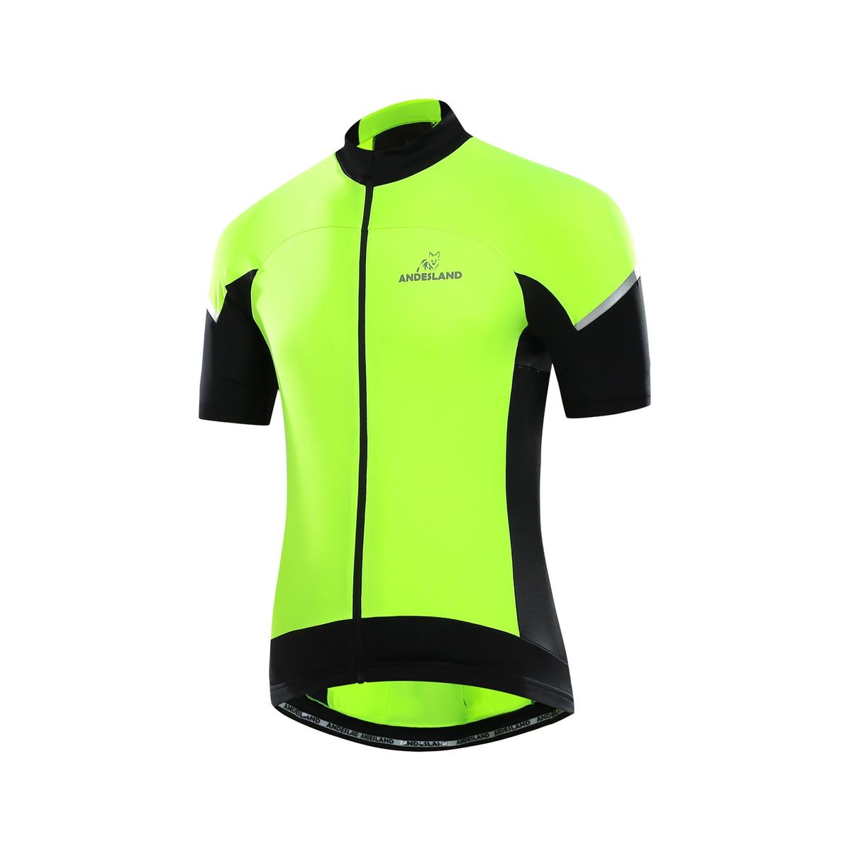 ANDESLAND OUTDOOR APPAREL - Polera Tricota Manga Corta Flúor Swift Hombre