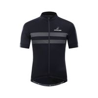 Polera Tricota Manga Corta Swift Limit Negro Hombre