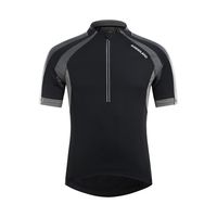 Polera Tricota Manga Corta Swift Negro Hombre