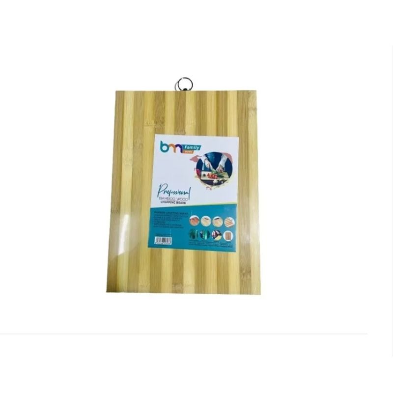 GENERICO - Tabla Bambú Para Cortar Picar Profesional 36X26X2Cm