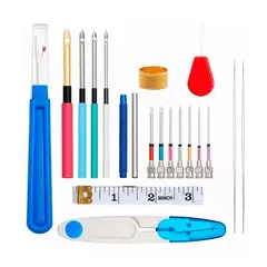 GENERICO - Set Bordado Aguja Magica Con Accesorios De Costura