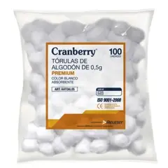 CRANBERRY - Tórulas De Algodón 05g…