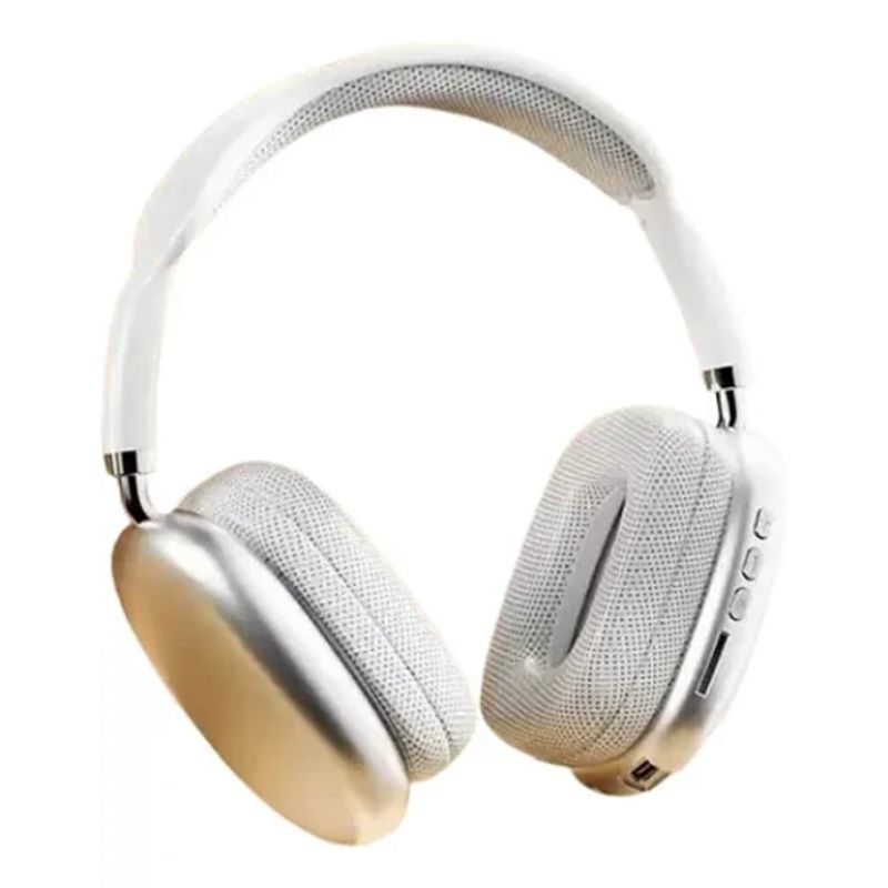 GENERICO - Audifonos P9 PRO MAX Bluetooth Micro Sd Cancelacion De Ruido Blanco