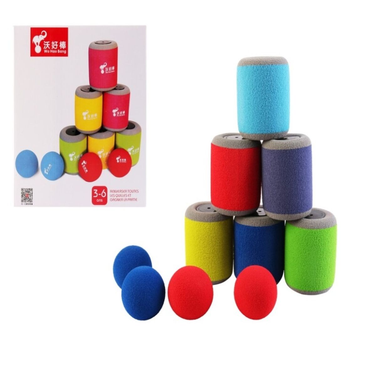 KUPREM - Juego Derriba Las Latas Suave