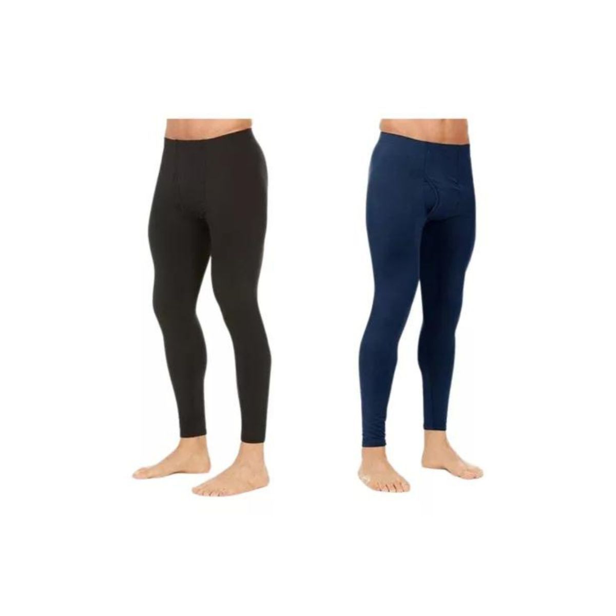 LOOK SHOP - Pack 2 Calzoncillos Largo Térmico Hombre Forro Interior Polar 615.