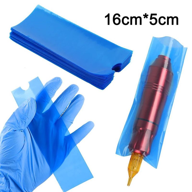 GENERICO - Fundas Desechables para maquina Pen de Tatuaje de 100 u.