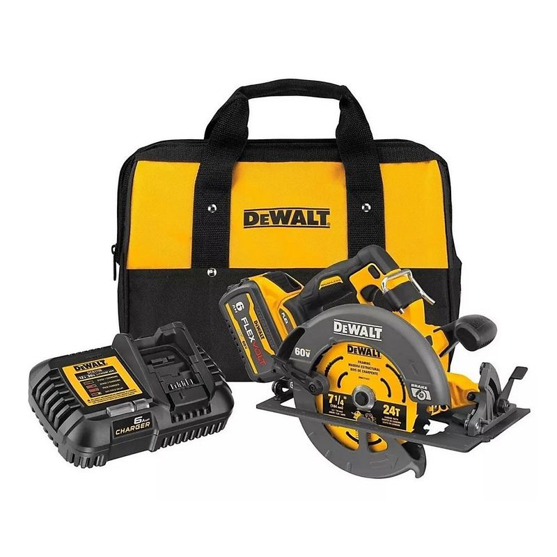 DEWALT - Kit Sierra Circular Inalambrica Dewalt Dcs578t1-b2