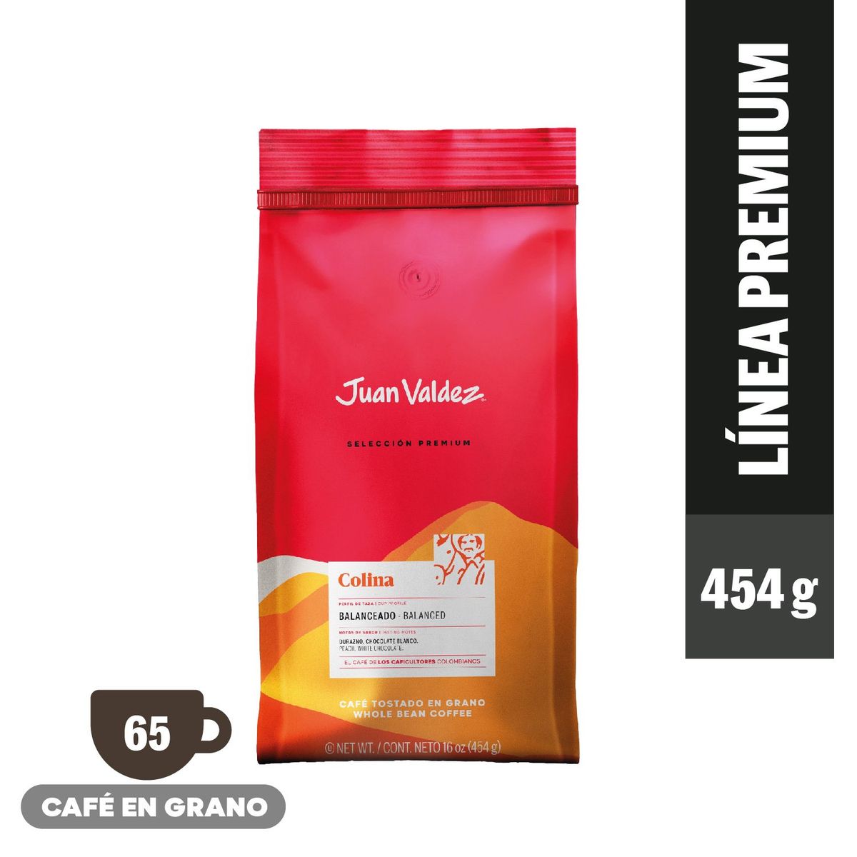 JUAN VALDEZ - Café Grano Colina 454g