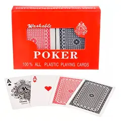 GENERICO - Juego Cartas Carioca Poker Naipe Ingles