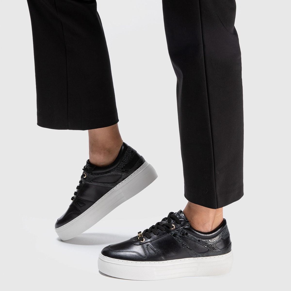 GACEL - Zapatilla - Regina - Gacel - Negro