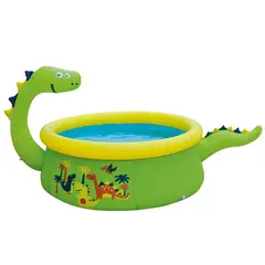 IGPRO - Piscina Infantil Dinosaurio Inflable Lanza Agua 780 LT 62x175cm