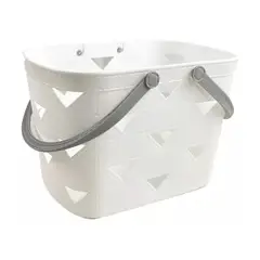 GENERICO - Canasto Organizador Para Baño Multiuso Con Manillas 27x17x18