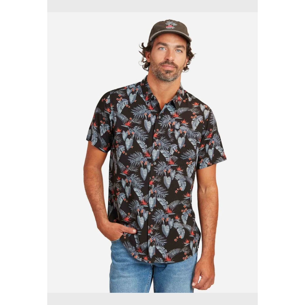 RIP CURL - Camisa M/C Hi Cove Multicolor Hombre Ripcurl