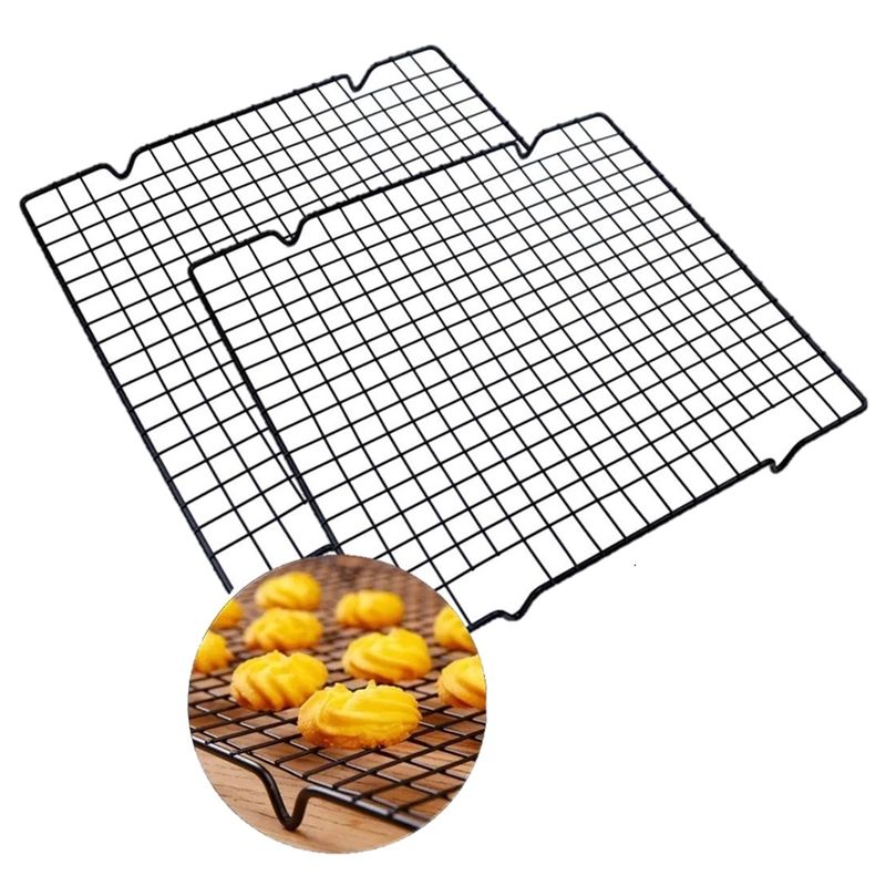 GENERICO - X2 Rejilla De Refrigeracion Pequeña Pasteleria Cocina Horno peq 25c