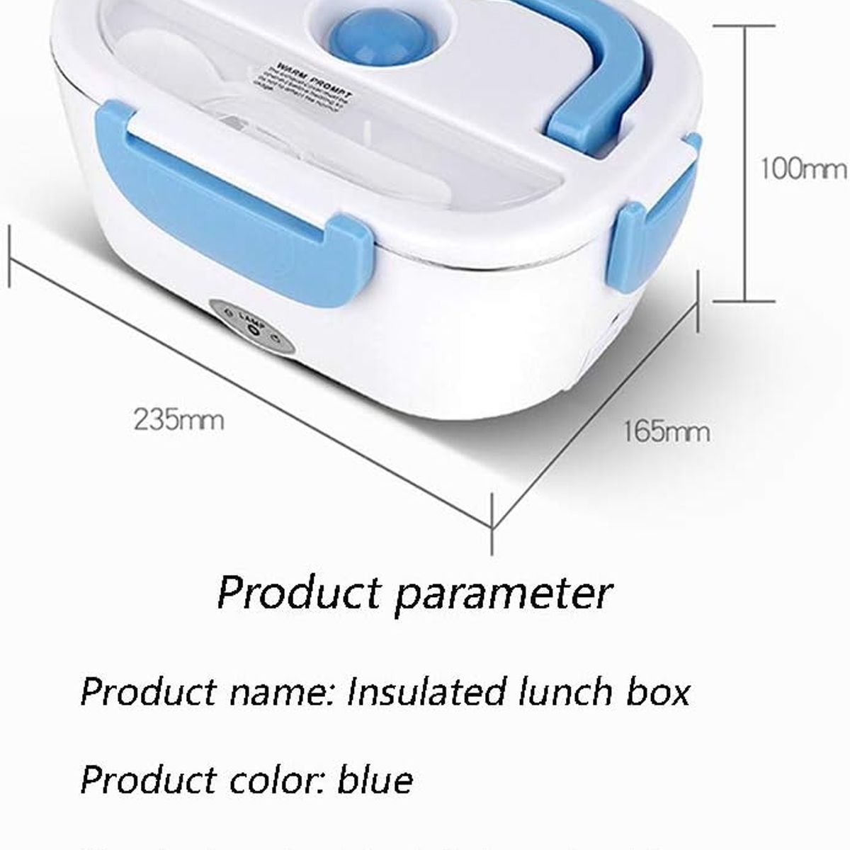 GENERICO - Calentador De Comida Para Auto 12v Lonchera Termo Electrico para auto