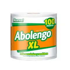 ABOLENGO - Toalla Papel XL - Rollo Gigante 1 Unid. - 100 Mt