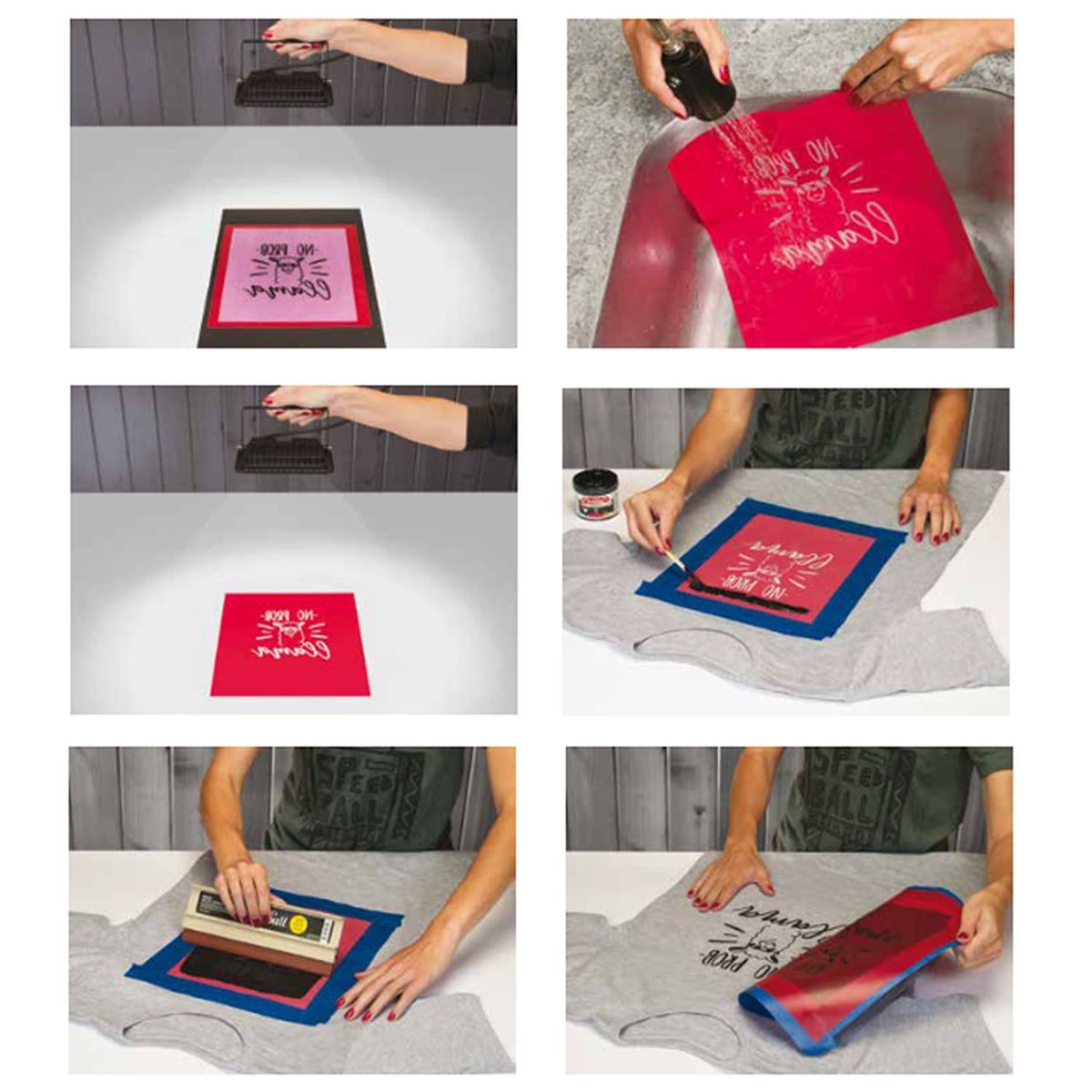 SPEEDBALL - Lámina Pantalla Speed Screen para Serigrafía 3ud Speedball