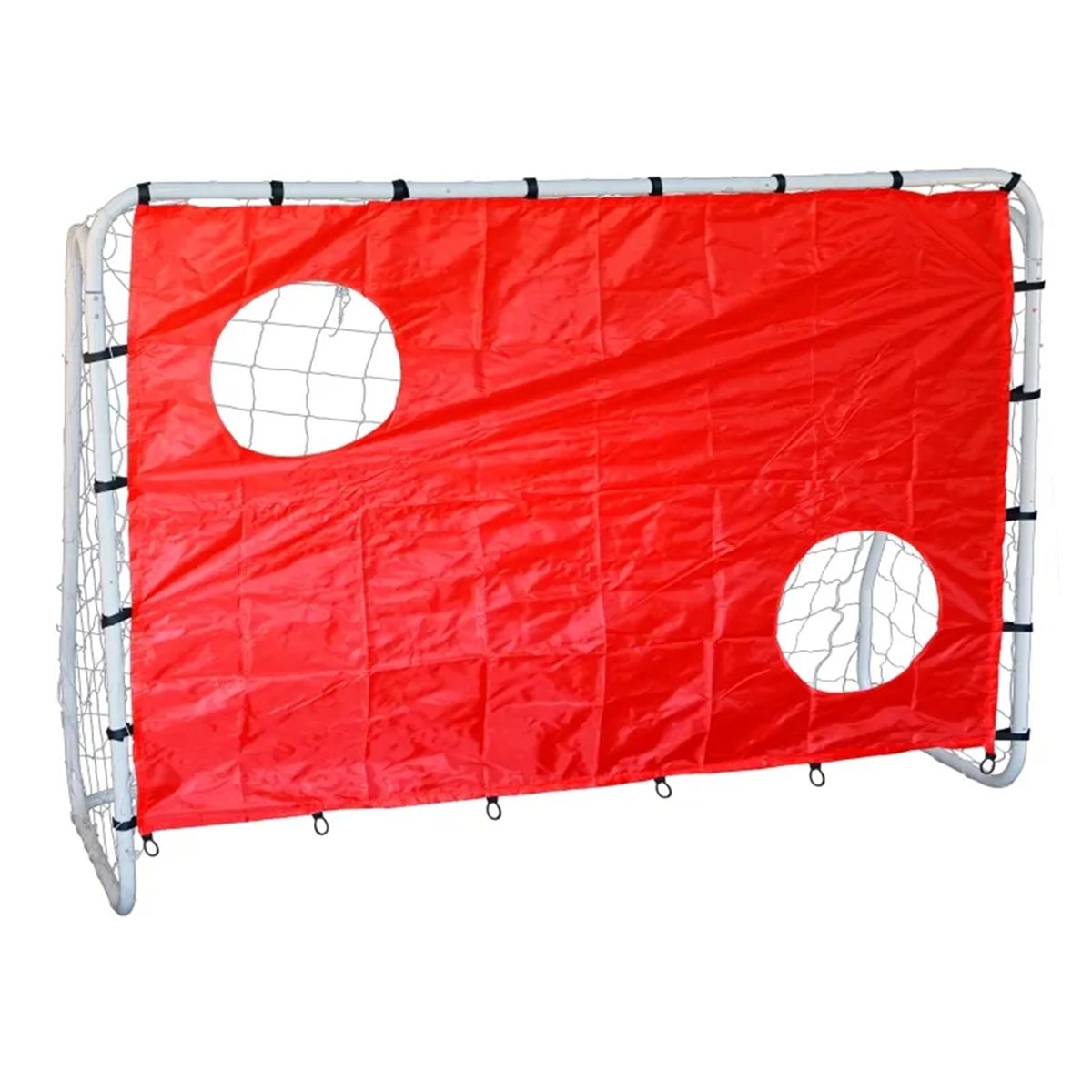 VADELL - Arco Futbol Plegable Red Y Tela De Portería Para Practicar