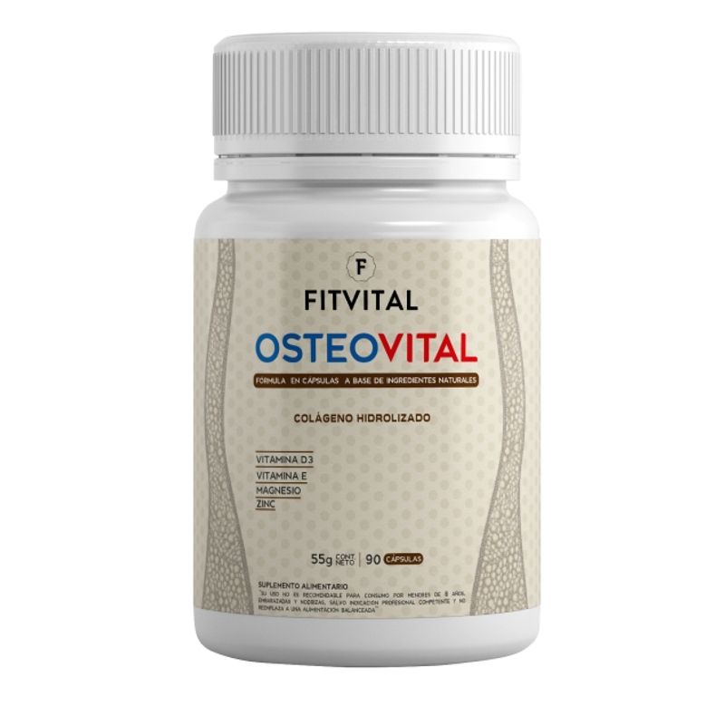 FITVITAL - Colágeno hidrolizado con vitamina d3 y magnesio.