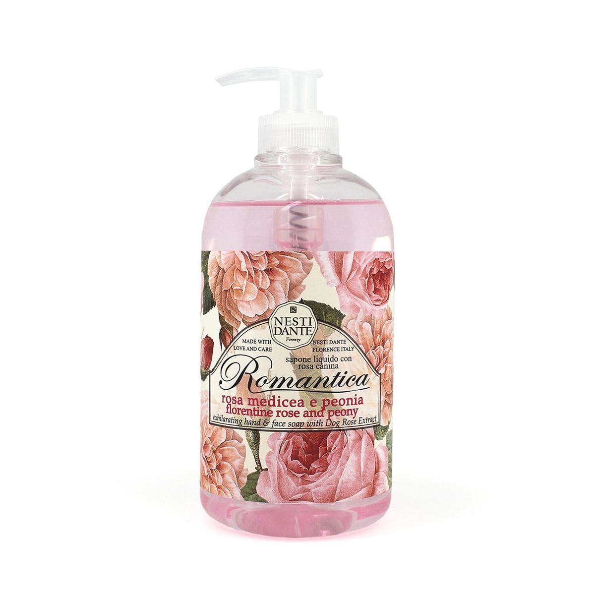 NESTI DANTE - Jabón Liquido Nesti Dante Rosa Y Peonia 500 Ml.