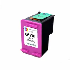 GENERICO - Tinta 667XL Color 18ml Opcional 12752374237523762775