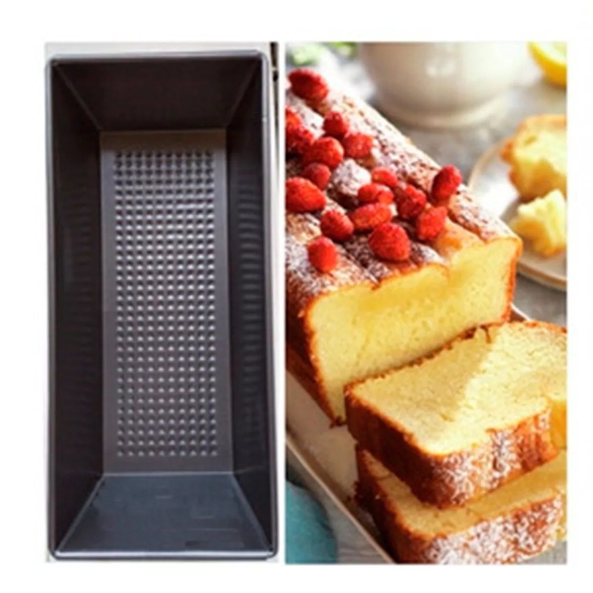 GENERICO - Molde Para Torta Moldes Reposteria Menaje Molde Queque 21 Cm