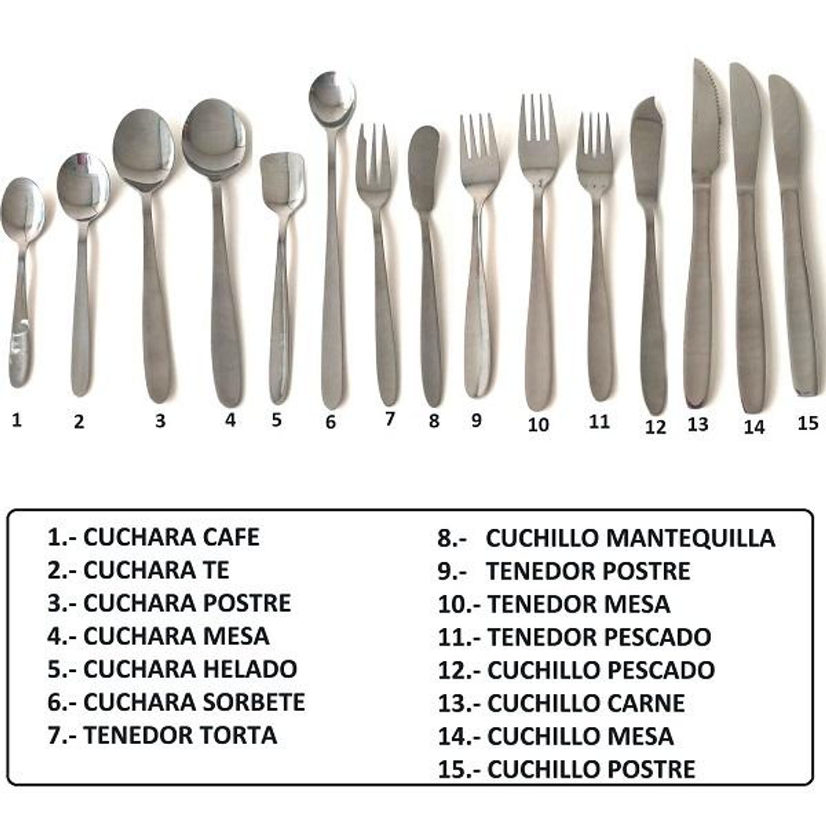 ATLANTIC - Set 6 Tenedor Torta Atlantic ATLANTIC