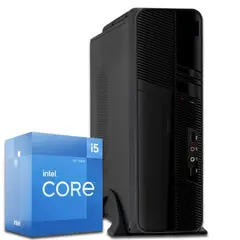 COMPU ELITE - PC SLIM Armado Intel i5 12400 6-core + H610 WIFI + 16GB DDR4 + SSD 500GB
