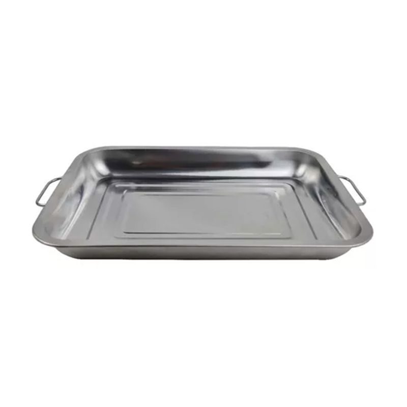 GENERICO - Bandeja Para Horno De Acero  Manillas 31x21cm
