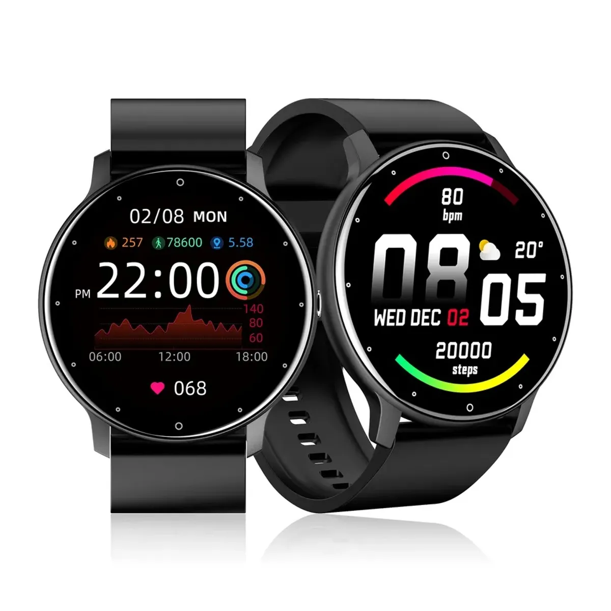 STARTECHOFFICE - Smartwatch Deportivo Multifuncional ZL02 Control Total de Tu Bienestar Salud y Deporte IP67