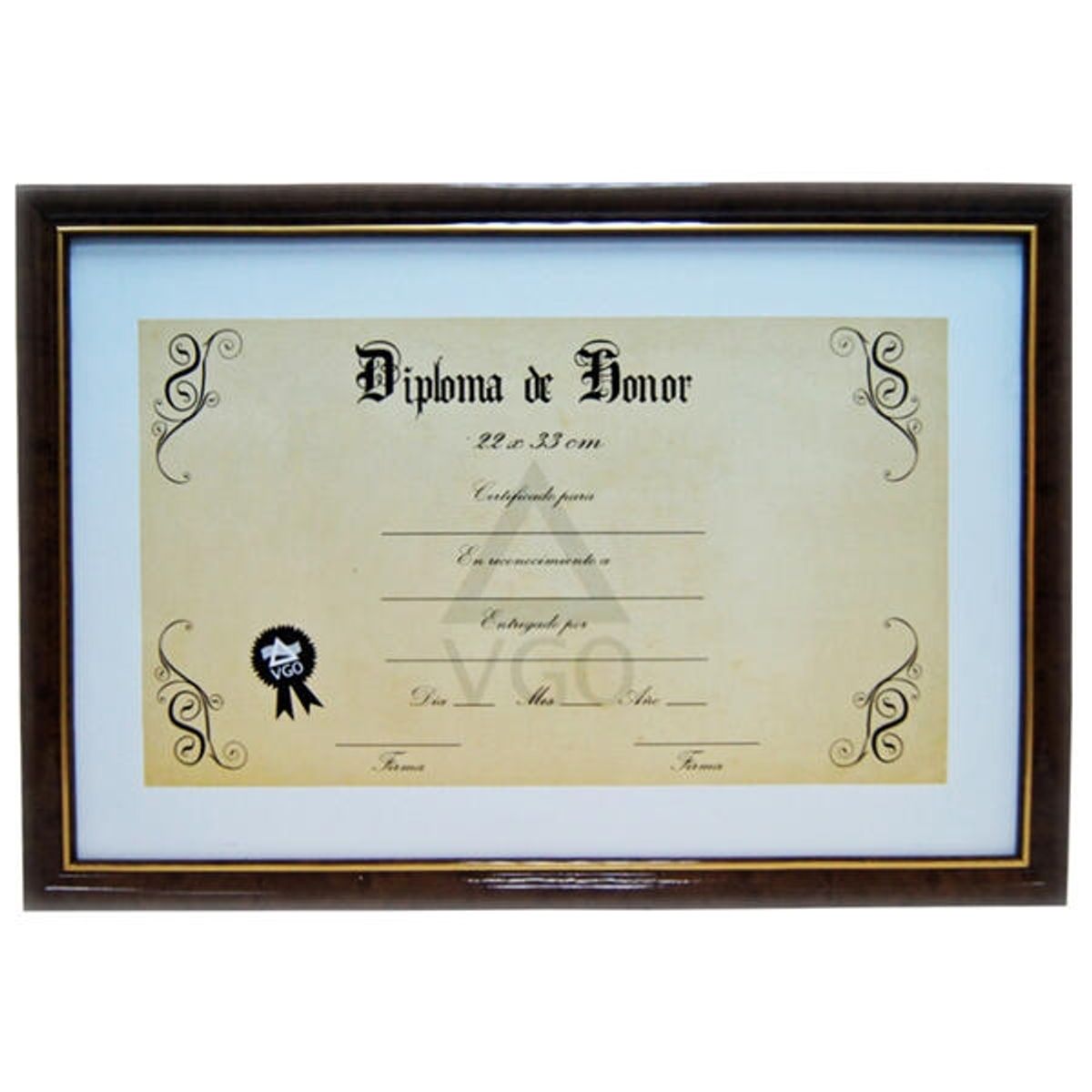 VGO - Marco para enmarcar titulos de 22x33 cm