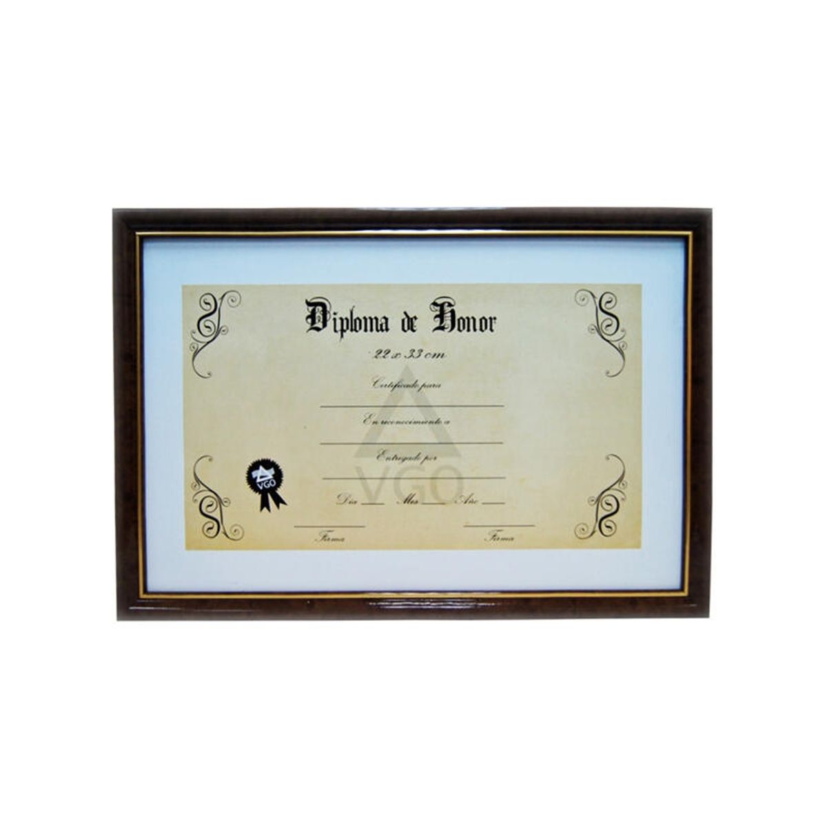 VGO - Marco para enmarcar titulos de 22x33 cm