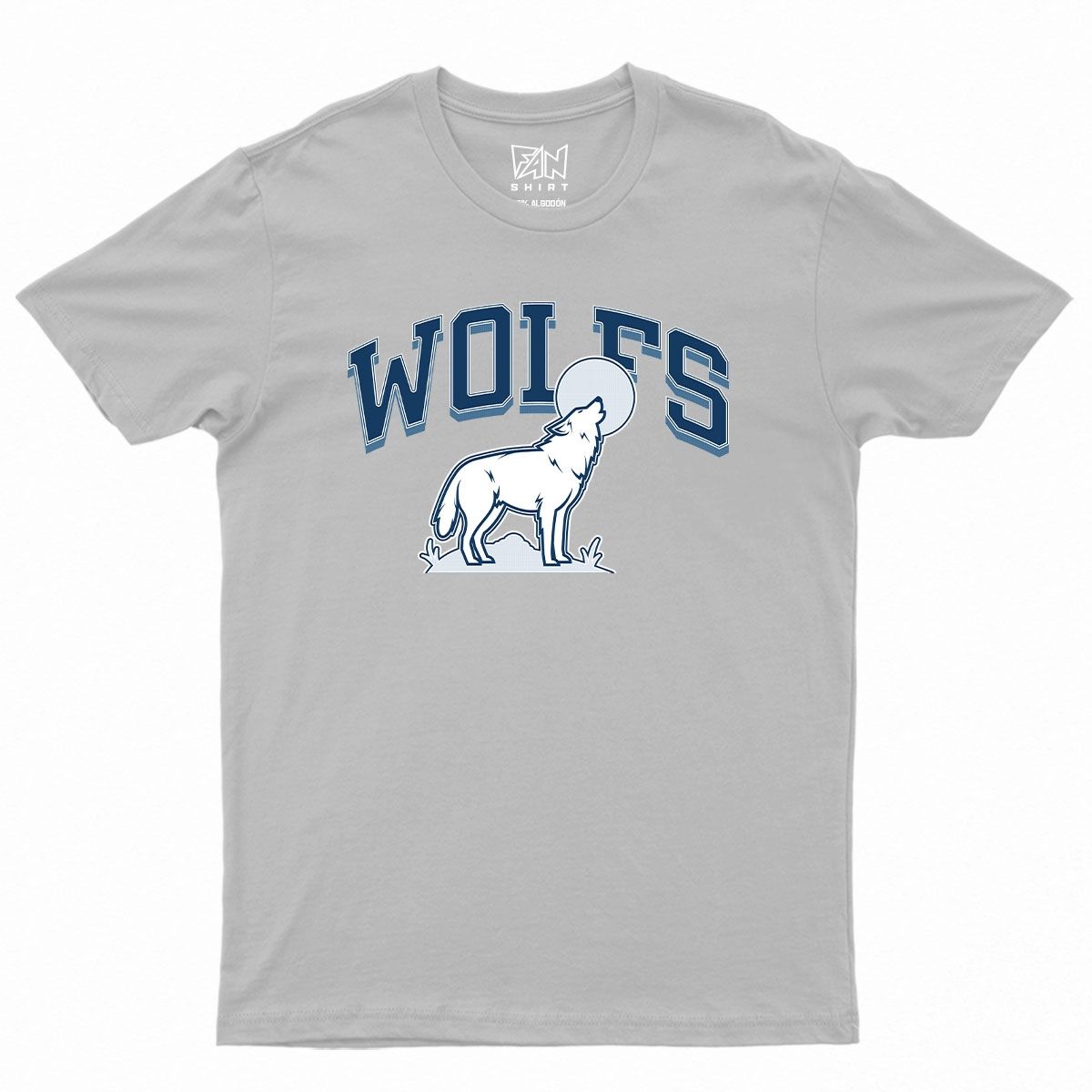 GENERICO - Polera Niño FANShirt Niño Letras Wolf 611 M/Corta