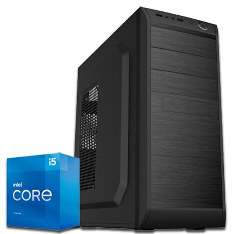 COMPU ELITE - PC Armado Intel i5 11400 6-core + H510 + WIFI + 16GB DDR4 + SSD 1TB
