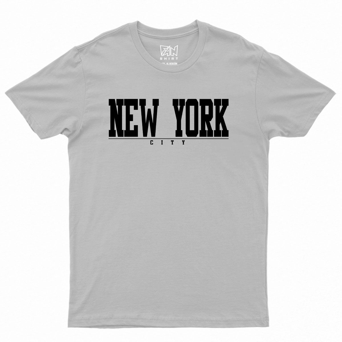GENERICO - Polera Niño FANShirt Niño Letras New York City 622 M/Corta