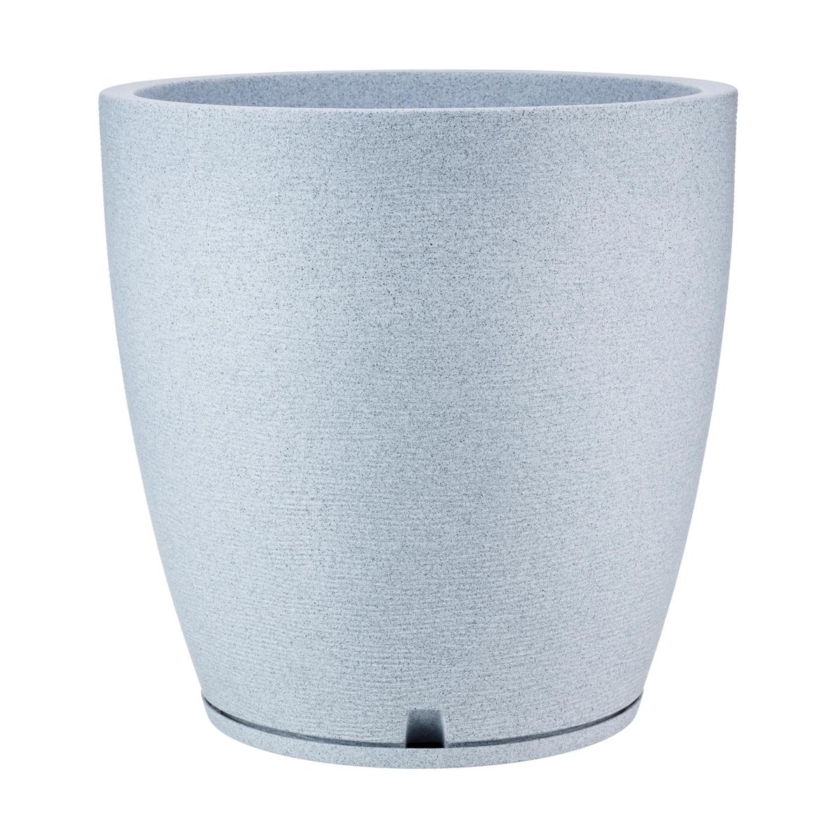 FLORIDIS - MACETERO FLORIDIS GRIS CLARO AMSTERDAM 55CM ALTO CON PLATO