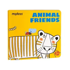 MIDEER - Libros Para Colorear Animales Amigos