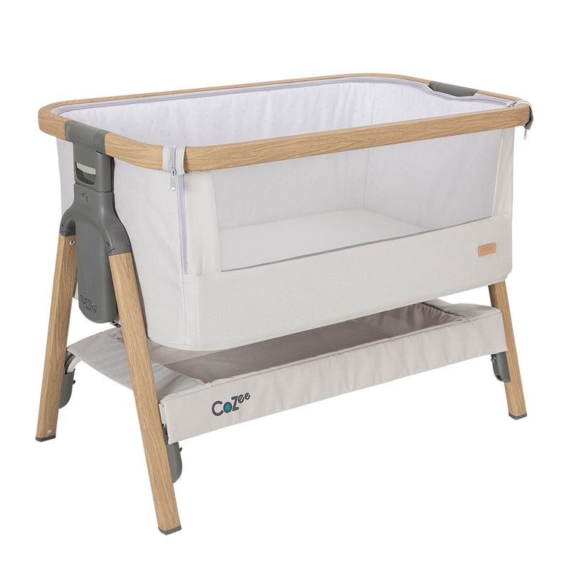 TUTTI BAMBINI - Cuna colecho Cozee color gris plata