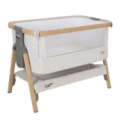 TUTTI BAMBINI - Cuna colecho Cozee color gris plata