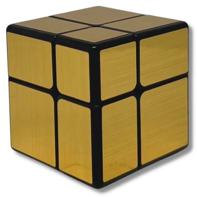 QIYI - Cubo 2x2 Qiyi Mirror Dorado
